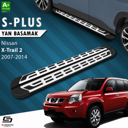 S-Dizayn Nissan X-Trail T31 S-Plus Gri Yan Basamak 173 Cm 2007-2014 A+ Kalite