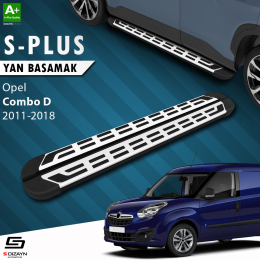 S-Dizayn Opel Combo D S-Plus Gri Yan Basamak 193 Cm 2011-2018 A+ Kalite