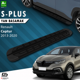 S-Dizayn Renault Captur S-Plus Siyah Yan Basamak 173 Cm 2013-2020 A+ Kalite