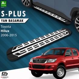 S-Dizayn Toyota Hilux 7 S-Plus Gri Yan Basamak 203 Cm 2006-2015 A+ Kalite