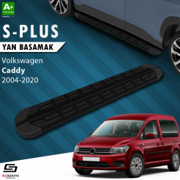 S-Dizayn VW Caddy 3 S-Plus Siyah Yan Basamak 193 Cm 2004-2020 A+ Kalite