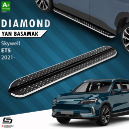 S-Dizayn Skywell ET5 Diamond Krom Yan Basamak 193 Cm 2021 Üzeri