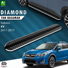 S-Dizayn Subaru XV Diamond Krom Yan Basamak 173 Cm 2011-2017 A+ Kalite