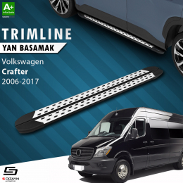 S-Dizayn VW Crafter Van TrimLine Gri Yan Basamak 265 Cm 2006-2017